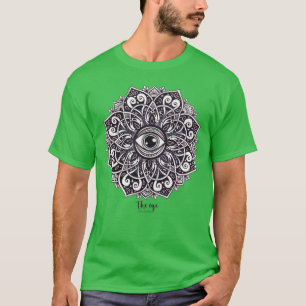 Camiseta A mandala dos olhos