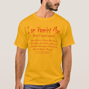 Camiseta A maneira do homem de Varmint