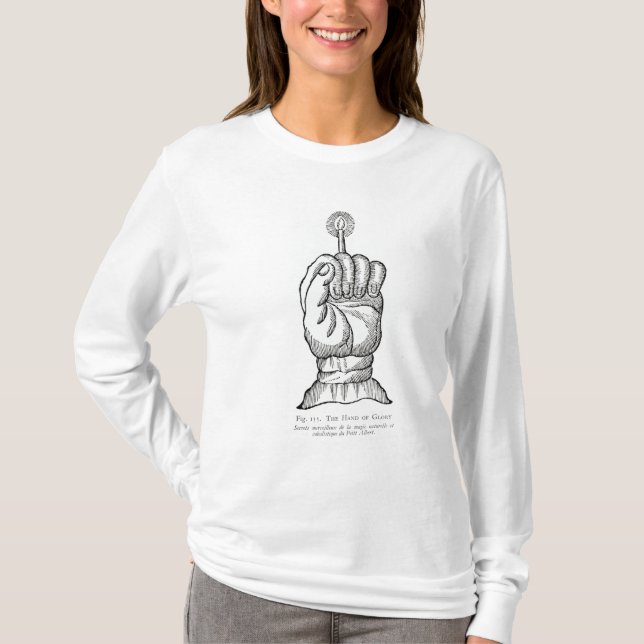 Camiseta A mão da glória (Frente)