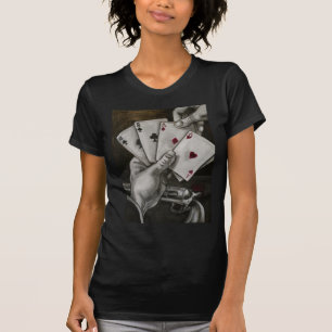 Camiseta A mão do homem inoperante