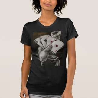 Camiseta A mão do homem inoperante