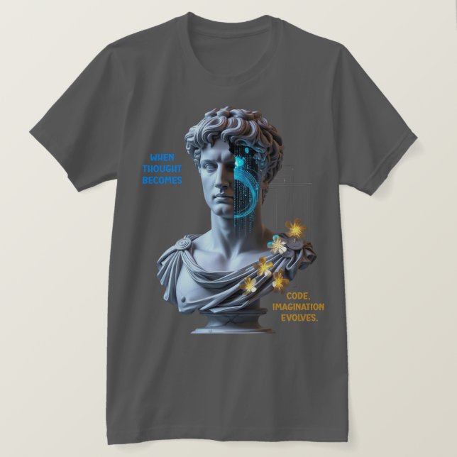 Camiseta “A Máquina Sonha”  (Frente do Design)