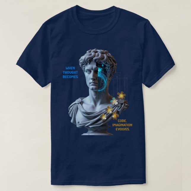 Camiseta “A Máquina Sonha”  (Frente do Design)