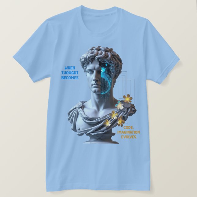 Camiseta “A Máquina Sonha”  (Frente do Design)