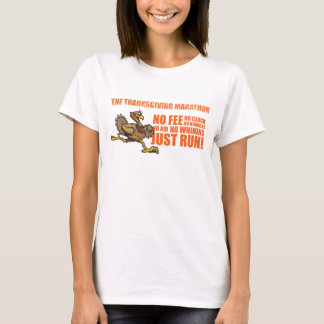 Camiseta A maratona da acção de graças