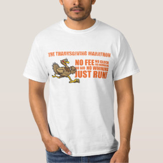 Camiseta A maratona da acção de graças
