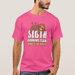 Camiseta A Maratona da Equipe Sloth Running O que é a Corri