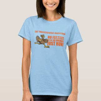 Camiseta A Maratona de Ação de Graças