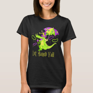 Camiseta A Mardi Gras Yall Alligator Costume Boy