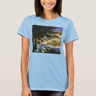 Camiseta A Margem do Sena, Bennecourt de Claude Monet