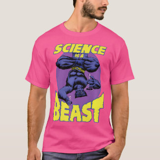Camiseta A Marvel X-Men Science É Um Retro Da Besta Dr. Mcc