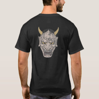 Camiseta A máscara de Hannya japonesa - Estilo Vestido