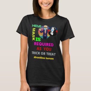 Camiseta A Máscara De Heróis Da Frontline É Necessária À Me
