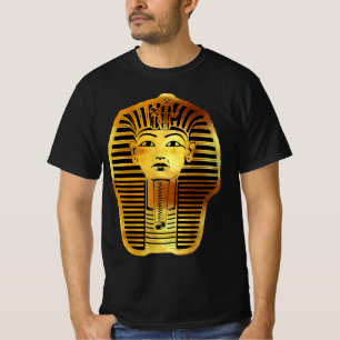 Camiseta A Máscara Dourada Egípcia de Tutancâmon