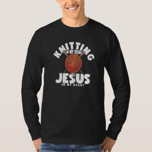 Camiseta A Matar Nas Minhas Veias Jesus No Meu Coração Cris