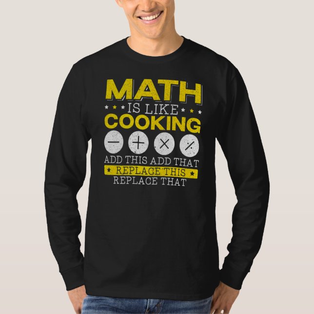 Camiseta A Matemática É Como Os Números De Álgebra Matemáti (Frente)