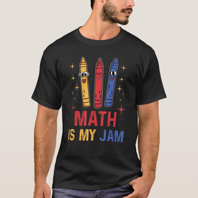Camiseta A Matemática É O Meu Jammin (Frente)