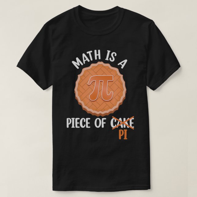 Camiseta A matemática é um presente engraçado para o dia do (Frente do Design)