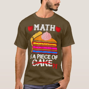 Camiseta A Matemática Engraçada É Um Pedaço De Professora P