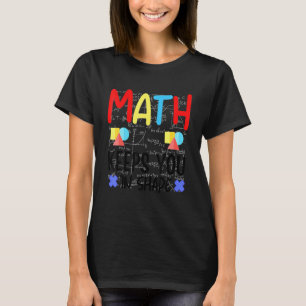 Camiseta A Matemática Mantém Você Em Forma Engraçada De Pro