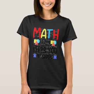 Camiseta A Matemática Mantém Você Em Forma Engraçada De Pro