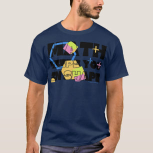 Camiseta A Matemática Mantém Você Em Forma Engraçada De Pro