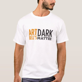 Camiseta A matéria escura de Bell da arte
