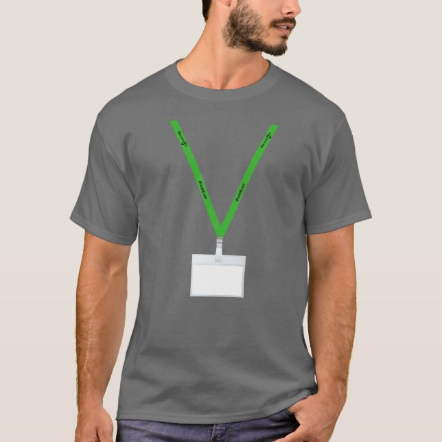 Camiseta A matéria verde das correias escreve seu nome no (Frente)
