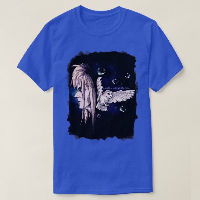 Camiseta À Medida Que O Mundo Cai (Frente do Design)