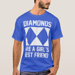 Camiseta A melhor amiga da moça do Diamante da Neve vence o