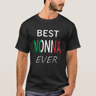 Camiseta A melhor avó de orgulho italiano de nunca