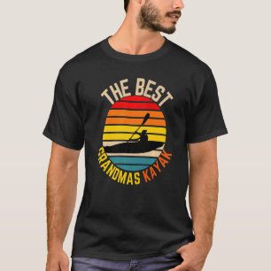 Camiseta A melhor avó do Kayak Kayaking Nana Vinta
