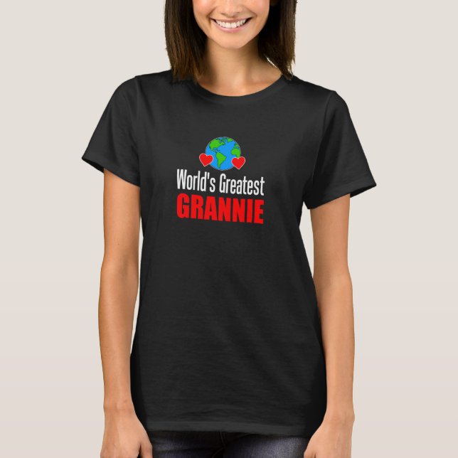 Camiseta A Melhor Avó do Mundo (Frente)