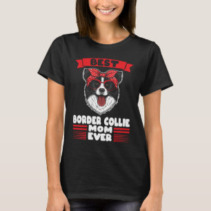 Camiseta A melhor borda do Collie Mãe da Fronteira do Colli