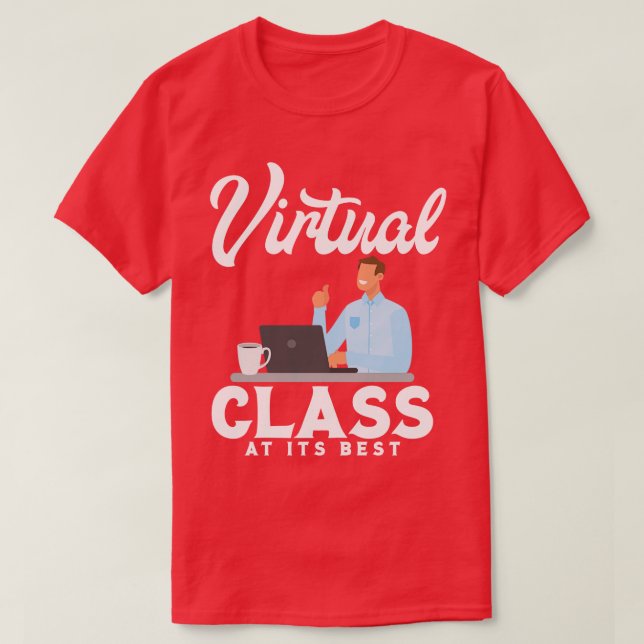 Camiseta A Melhor Classe Virtual (Frente do Design)