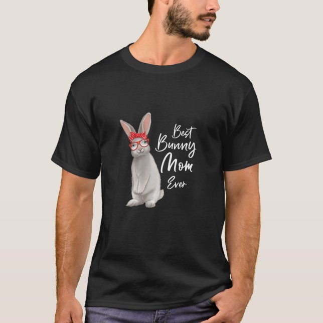 Camiseta A melhor coelhinha das mulheres mãe coelhinha mãe  (Frente)