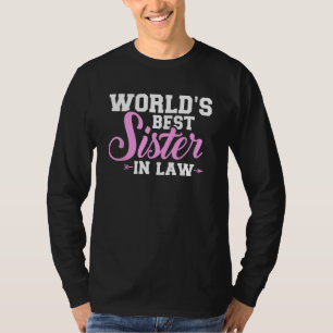 Camiseta A melhor cunhada do mundo