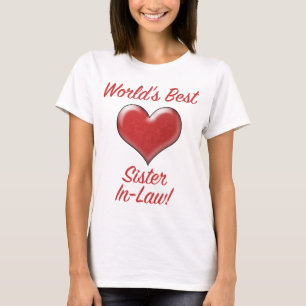 Camiseta A melhor cunhada do mundo