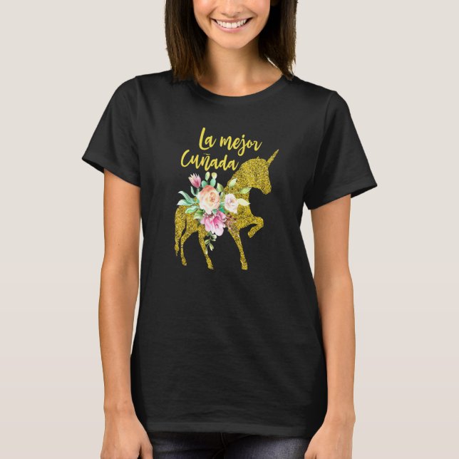 Camiseta A Melhor Cunhada Vaca Dia Das Mães Presente (Frente)
