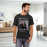 Camiseta A melhor despedida de solteiro de fotos do MAN<br><div class="desc">Personalize e adicione sua própria foto do solteiro. Personalize e adicione um nome. Texto: MELHOR HOMEM</div>
