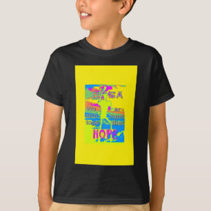 Camiseta A melhor esperança dos EUA é que a Hillary se fort