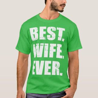 Camiseta A melhor esposa de sempre