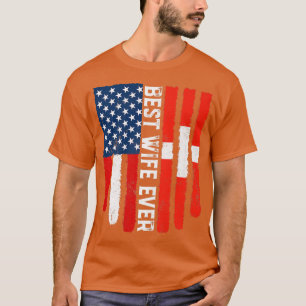 Camiseta A Melhor Esposa Já Conhecida Da Suiça De Bandeira