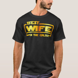 Camiseta A melhor esposa no Zip galay