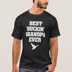Camiseta A melhor estação de caça ao vovô de aves aquáticas