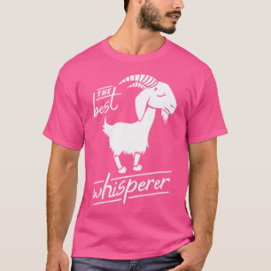 Camiseta A melhor Fazenda de cabra do Whisperer Engraçada