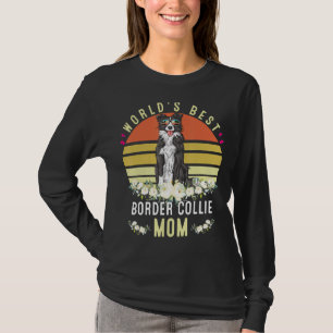 Camiseta A melhor fronteira do mundo, Collie Mãe Cachorro M