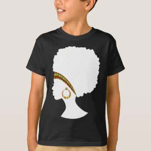 Camiseta A melhor galeria de cabelos naturais do Kente afro