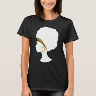 Camiseta A melhor galeria de cabelos naturais do Kente afro