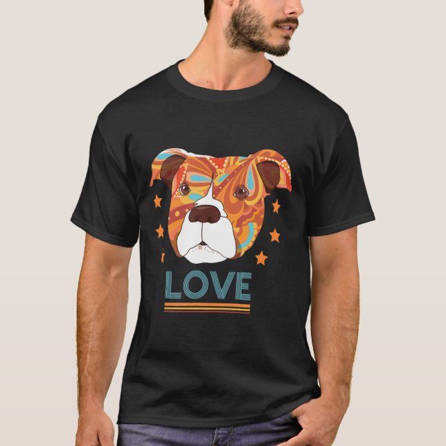 Camiseta A Melhor Ideia De Pitbull Para Cães Pet Pitties (Frente)